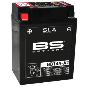 Batería BS Battery BB14A-A2 AGM activada de fábrica 12V