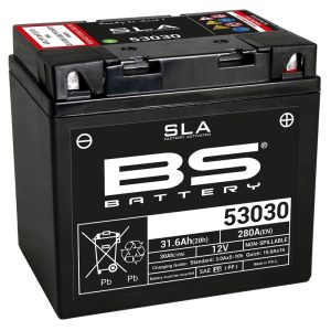 Batería BS Battery 53030 AGM activada de fábrica 12V