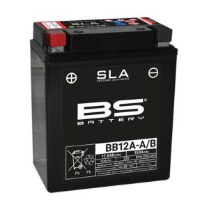 Batería BS Battery BB12A-A/B AGM activada de fábrica 12V