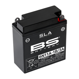 Batería BS Battery 6N11A-1B/3A AGM activada de fábrica 6V
