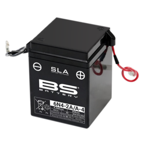 Batería BS Battery 6N4-2A/A-4 AGM activada de fábrica 6V
