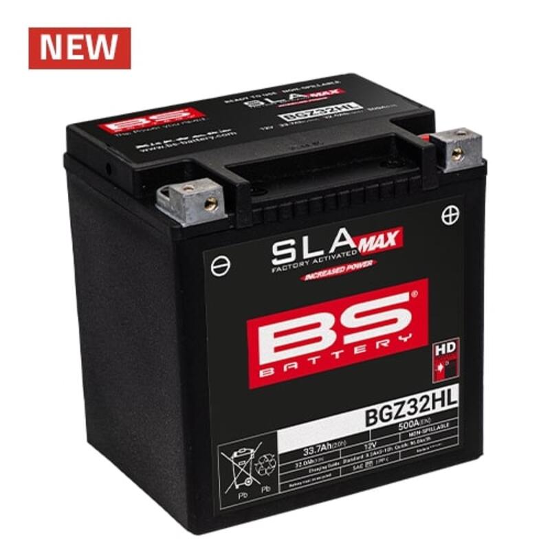 Batería BS Battery BGZ32HL AGM activada de fábrica 12V
